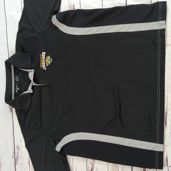 Jacksonville Jaguars polo shirt, Football,  Antigua, men's XL - Picture 2 of 8